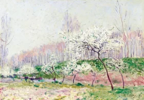 Les Pommiers en Fleurs