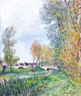 The Bridge of Orvanne, 1888