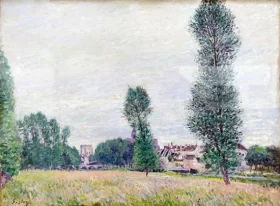 Moret, Vu des Champs