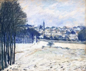 Snow at Marly Le Roi 1875