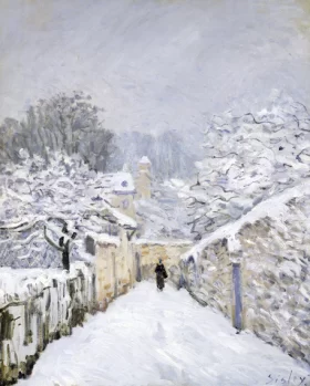 Snow at Louveciennes 1874