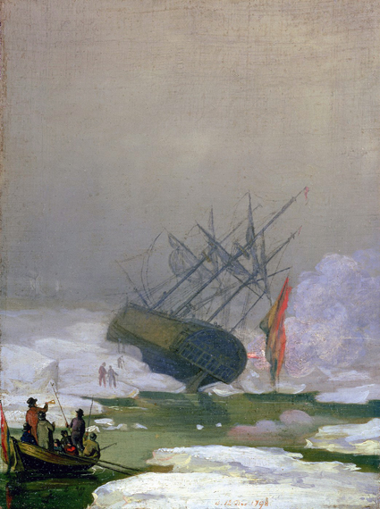 Ship in the Polar Sea