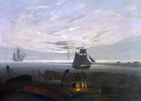 Evening on the Baltic Sea 1831
