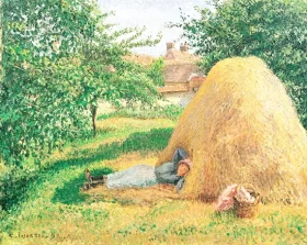 La Sieste, Eragny 1899