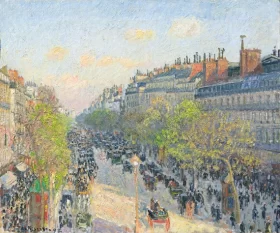 Boulevard Montmartre, Twilight 1897