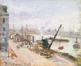 The Outer Harbour, Grand Quai, Le Havre 1903