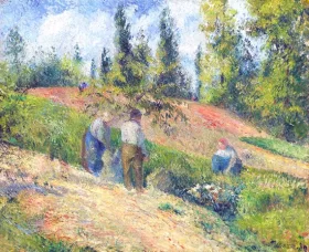 The Harvest, Pontoise the Harvest, Pontoise 1880