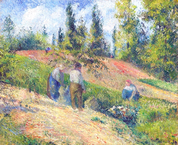 The Harvest, Pontoise the Harvest, Pontoise 1880