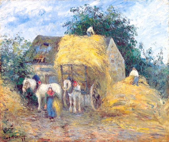 The Hay Cart, Montfoucault 1879