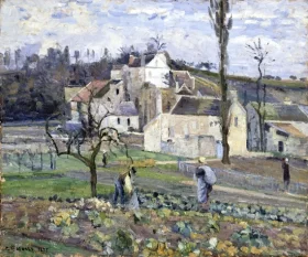 Cabbage Patch Near the Village 1875