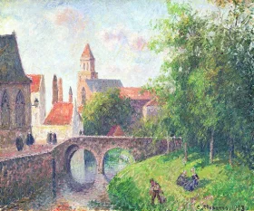 Pont de La Clef in Bruges, Belgium