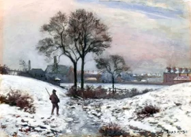 Chasseur Enhiver, Paysage à Norwood 1870