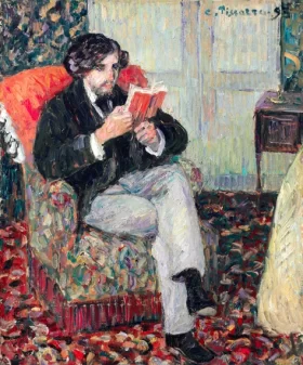 FéLix Pissarro Lisant 1893