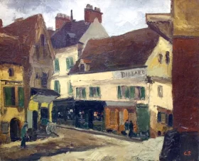 A Square in La Roche-Guyon