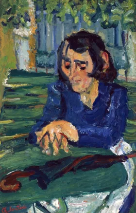 Femme au parapluie 1942