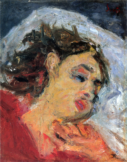 A Dreaming Girl by Chaïm Soutine, oil painting reproduction on canvas A Dreaming Girl