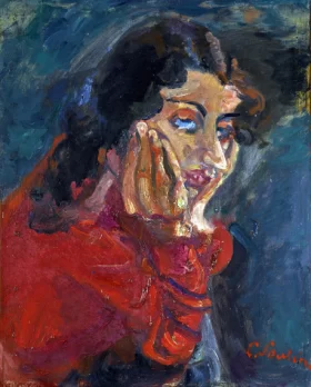 La femme accoudée