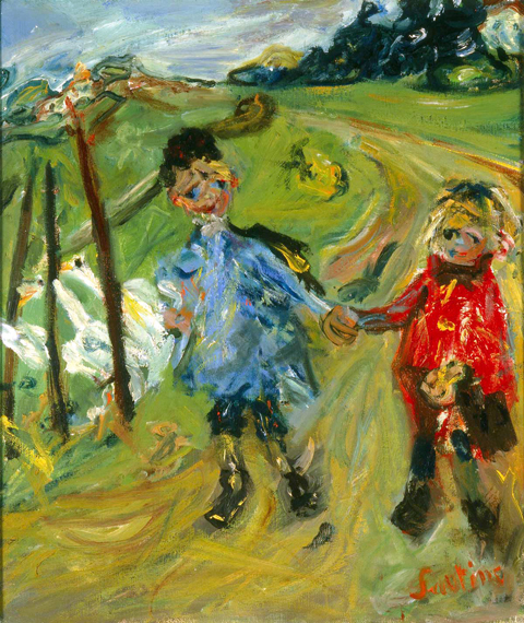 Children and Geese 1934