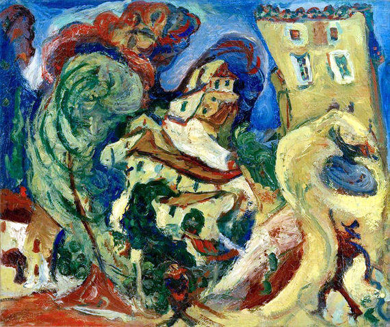landscape near Cagnes 1923