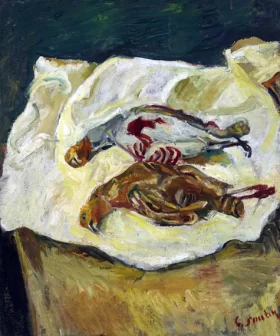 Nature Morte Aux Deux Perdrix Rouges 1918