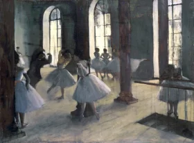 Landscape La Répétition Au Foyer De La Danse
