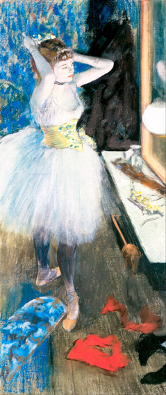 Dancer in her Dressing Room