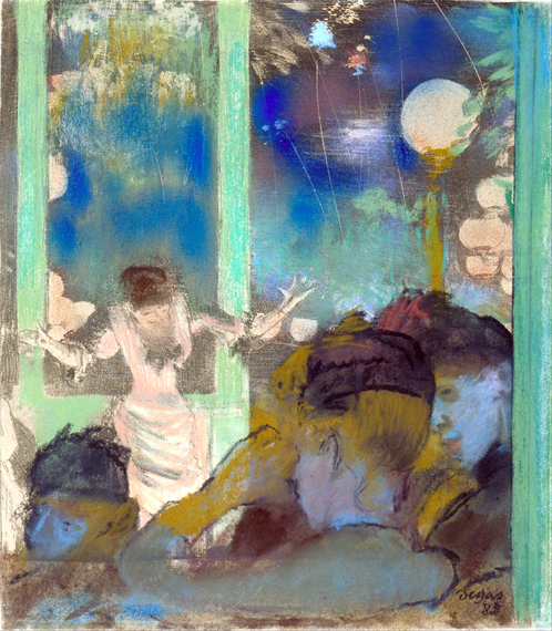 Mademoiselle Bécat at the Café Des Ambassadeurs 1885