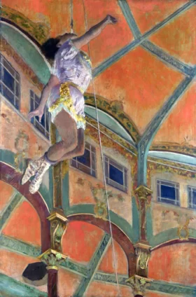 Miss La La at the Cirque Fernando 1879