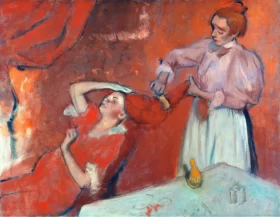 Combing the Hair 1896