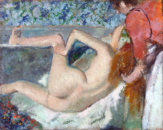 After the Bath 1895 by Edgar Degas, oil painting reproduction on canvas After the Bath 1895