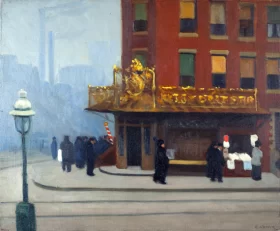 Gaston Modot 1918 New York Corner