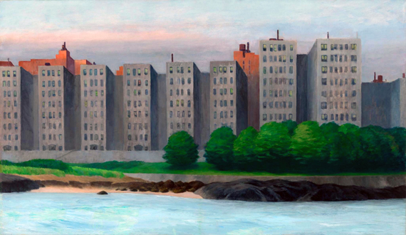 Apartment Houses, East River 1930