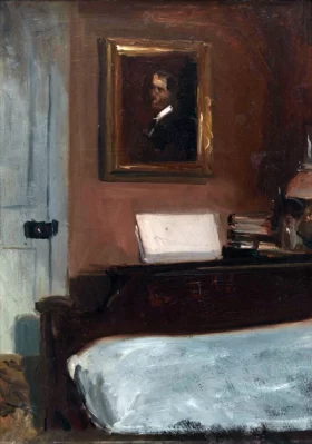 Portrait of Moses Kisling 1916 Artist's Bedroom, Nyack