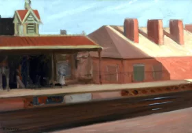 Antonia 1915 The El Station 1908