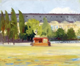 Louvre and Boat Landing 1907