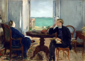 Interior at Arcachon 1871