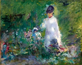 Placeholder-TG0408 Young woman in flowers 1879