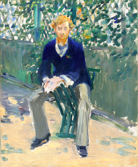 George Moore in the Artist's Garden 1879