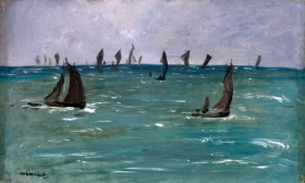 Placeholder-TG0447 Boats at Berck-sur-Mer 1873
