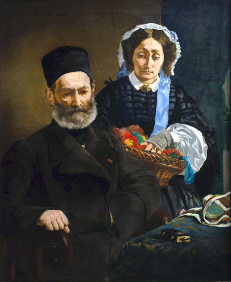 Portrait de M. et Mme Auguste Manet