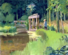 In a park