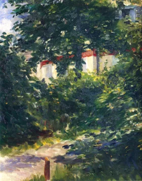 The garden around Manets house