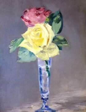 Roses in a Champagne Glass 1882