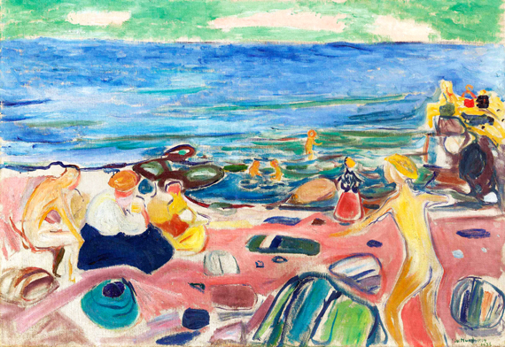 Bathing Scene From ÅSgåRdstrand