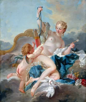 Venus disarming Cupid