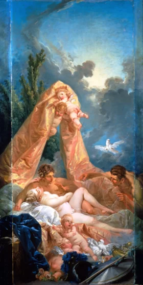 Mars and Venus surprised by Vulcan 1754