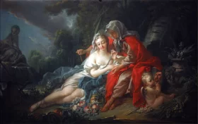 Earth- Vertumnus and Pomona 1749