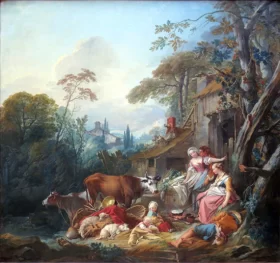 Idylle rurale 1735