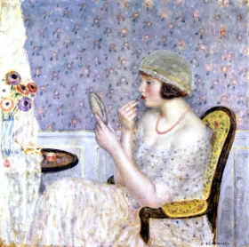 Woman At A Dressing Table