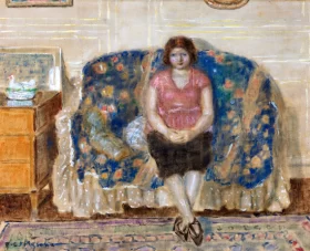 Woman In Interior